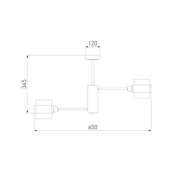 Потолочная люстра Eurosvet Arcada 70127/6 черный Потолочная люстра Eurosvet Arcada 70127/6 черный