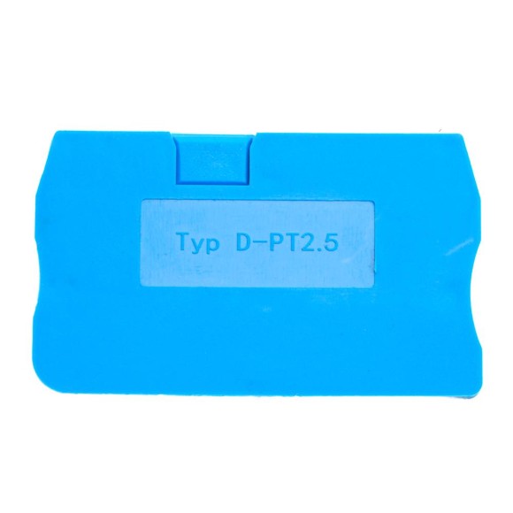 Торцевая заглушка для ЗНИ LD572 2,5 мм² (JXB PT2,5), синий LD581-1-25