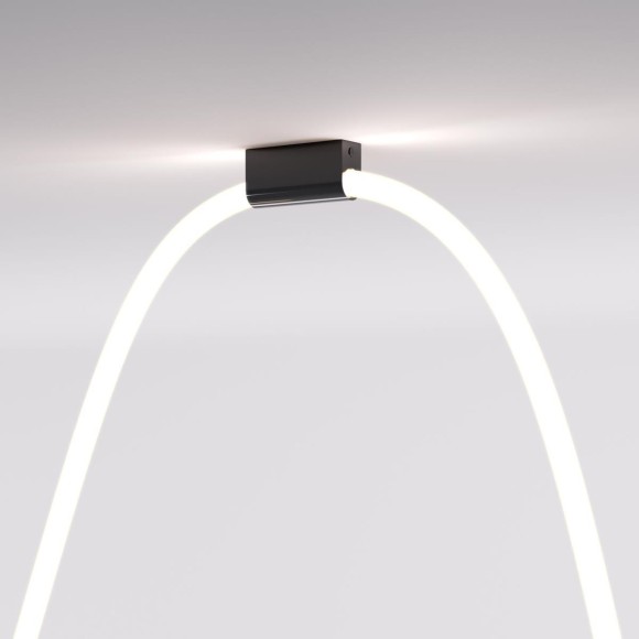 Накладные крепления для круглого гибкого неона Full light черный Elektrostandard a070757