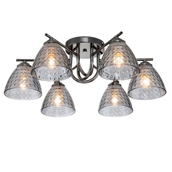 Потолочная люстра Escada Adonis 659/6PL Black Потолочная люстра Escada Adonis 659/6PL Black