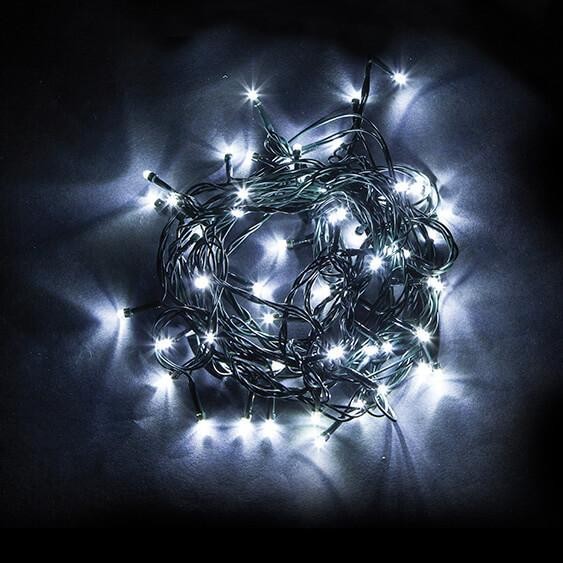 Светодиодная гирлянда Feron 15 веток 230V 5000K холодный белый с мерцанием CL93 32955 Светодиодная гирлянда Feron 15 веток 230V 5000K холодный белый с мерцанием CL93 32955