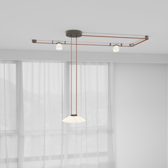 Комплект ременной трековой системы Denkirs Belty Set DK55SET02-01-BR