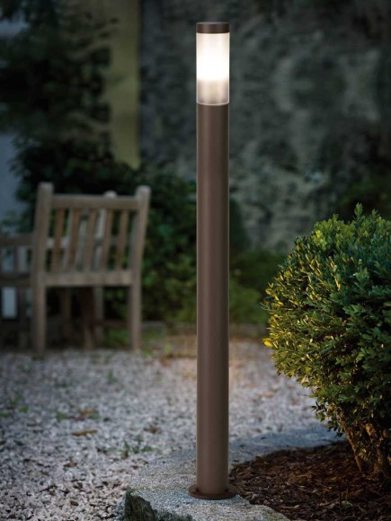 Уличный напольный светильник с датчиком движения Eglo Helsinki 900987