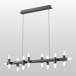 Линейно-подвесной светильник Lussole HOPKINS LSP-7405 Линейно-подвесной светильник Lussole HOPKINS LSP-7405