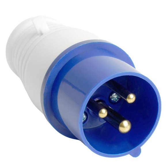 Вилка прямая ST-013 16А 220В 2P+PE IP44, PPG16-013-44, Stekker 49426 Вилка прямая ST-013 16А 220В 2P+PE IP44, PPG16-013-44, Stekker 49426