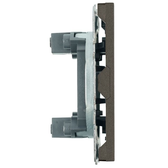 Заглушка (механизм), Stekker Эмили, RST00-5116-09, антрацит, soft touch 49935