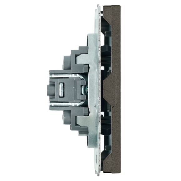 Заглушка (механизм), Stekker Эмили, RST00-5116-09, антрацит, soft touch 49935