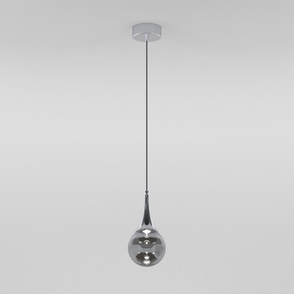 Подвесной светодиодный светильник Eurosvet Adour 50256/1 LED дымчатый Подвесной светодиодный светильник Eurosvet Adour 50256/1 LED дымчатый