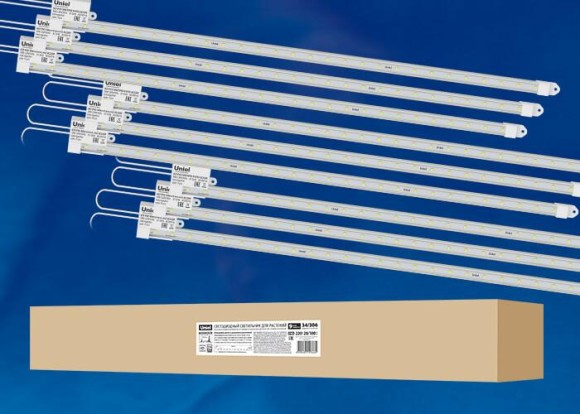 Светодиодный светильник для растений Uniel ULY-P91-20W/SPFR/K IP65 AC220V Clear KIT09 UL-00003853 Светодиодный светильник для растений Uniel ULY-P91-20W/SPFR/K IP65 AC220V Clear KIT09 UL-00003853