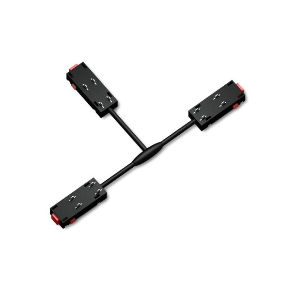 Коннектор питания T-образный Ambrella Light Track System Magnetic 220V GL1114 Коннектор питания T-образный Ambrella Light Track System Magnetic 220V GL1114