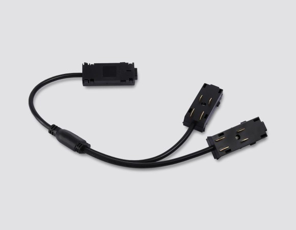 Коннектор питания T-образный Ambrella Light Track System Magnetic 220V GL1114 Коннектор питания T-образный Ambrella Light Track System Magnetic 220V GL1114