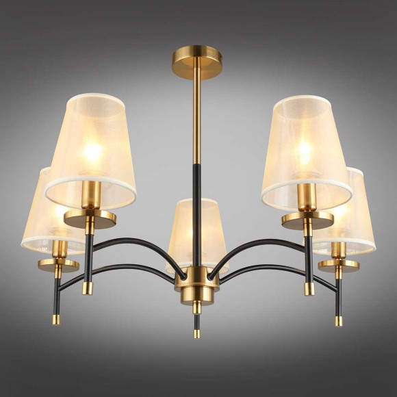 Потолочная люстра Omnilux Abriola OML-67307-05 Потолочная люстра Omnilux Abriola OML-67307-05