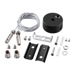 Подвесной комплект с 2-х метровыми тросами Novotech VECTOR 135316 Подвесной комплект с 2-х метровыми тросами Novotech VECTOR 135316