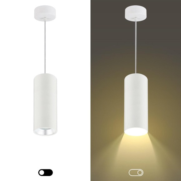 Подвесной светильник ЭРА PL12 GX53 WH/SL Б0048543 Подвесной светильник ЭРА PL12 GX53 WH/SL Б0048543