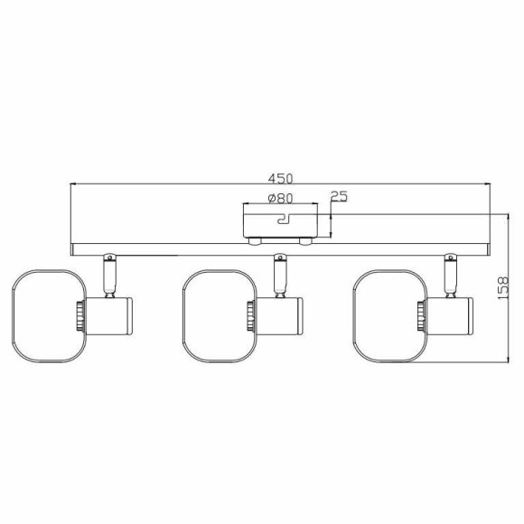 Спот Rivoli Kalisto 7025-703 Б0047092 Спот Rivoli Kalisto 7025-703 Б0047092