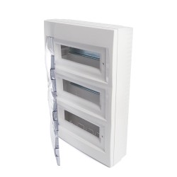 Бокс настенный STEKKER EBX50-3/36-40 36 модулей, пластик, серия Standart