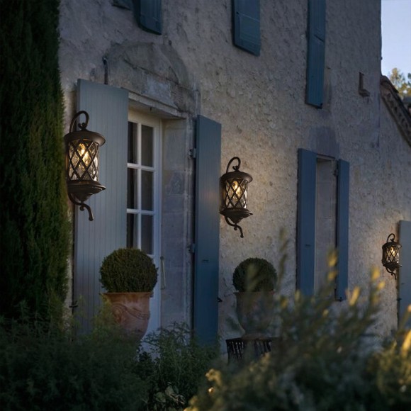 Уличный настенный светильник Loft IT Bergamo 100018W Уличный настенный светильник Loft IT Bergamo 100018W