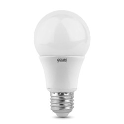 Лампа светодиодная Gauss E27 7W 3000K матовая 23217A