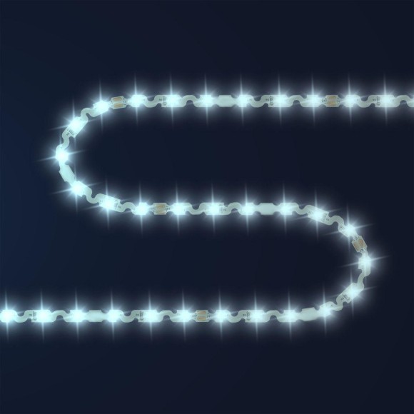 Светодиодная лента Apeyron 5W/m 60LED/m 2835SMD холодный белый 5M 00-351 Светодиодная лента Apeyron 5W/m 60LED/m 2835SMD холодный белый 5M 00-351