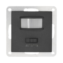 Датчик LK Studio движения скрытой установки для помещений (черный бархат) LK60, LK80 867708-1 Датчик LK Studio движения скрытой установки для помещений (черный бархат) LK60, LK80 867708-1