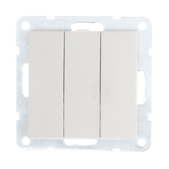 Выключатель LK Studio 3-кл.(схема 1+1+1) 16 A, 250 B (белый) LK60 862104-1 Выключатель LK Studio 3-кл.(схема 1+1+1) 16 A, 250 B (белый) LK60 862104-1