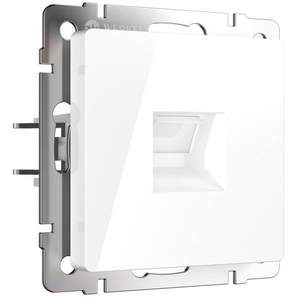 Телефонная розетка RJ-11 Werkel белый W1182001 4690389155383 Телефонная розетка RJ-11 Werkel белый W1182001 4690389155383