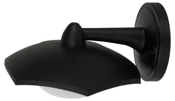 Садово-парковый светильник ЭРА «Дели 5» ДБУ 07-8-007 черный 6-гранный IP44 светодиодный 8Вт 3000K Б0064316