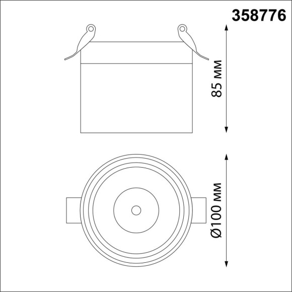Встраиваемый светодиодный спот Novotech Spot Groda 358776 Встраиваемый светодиодный спот Novotech Spot Groda 358776