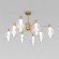 Потолочная люстра Eurosvet Magma 60175/8 латунь