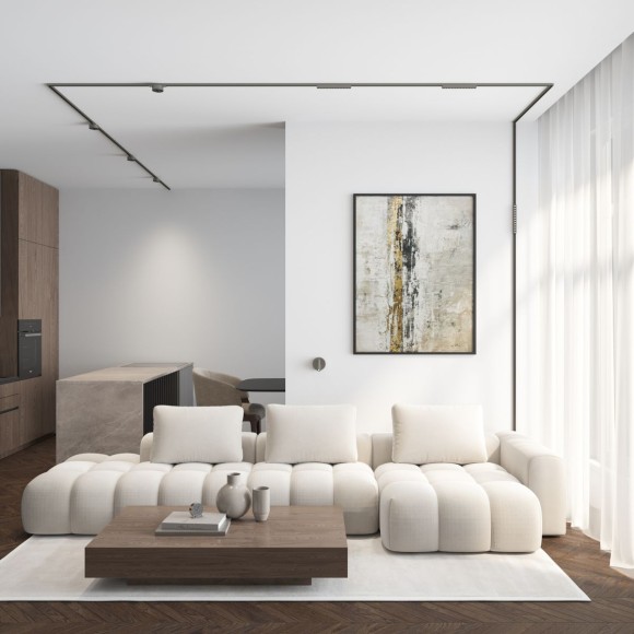 Трековый светодиодный светильник Denkirs Shine Grill DK5772-DN