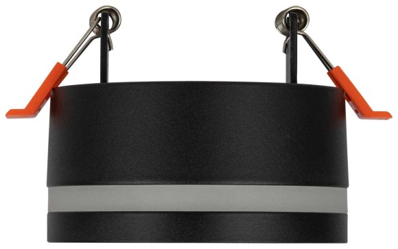 Светильник встраиваемый ЭРА DK113 BK под лампу GX53 черный Б0059788