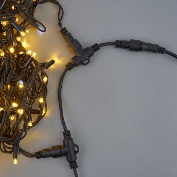 Провод-шина для гирлянд Uniel UCX-F90 T10/2M/BK UL-00013219