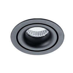 Встраиваемый светодиодный светильник Italline IT02-008 black Встраиваемый светодиодный светильник Italline IT02-008 black
