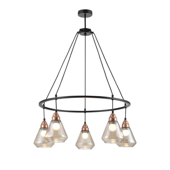 Подвесная люстра Vele Luce Norina VL5842P05 Подвесная люстра Vele Luce Norina VL5842P05