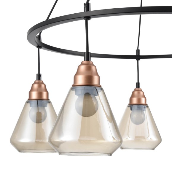 Подвесная люстра Vele Luce Norina VL5842P05 Подвесная люстра Vele Luce Norina VL5842P05