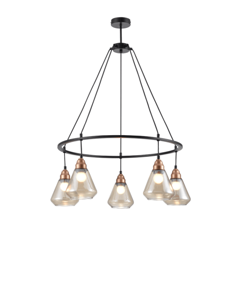 Подвесная люстра Vele Luce Norina VL5842P05 Подвесная люстра Vele Luce Norina VL5842P05