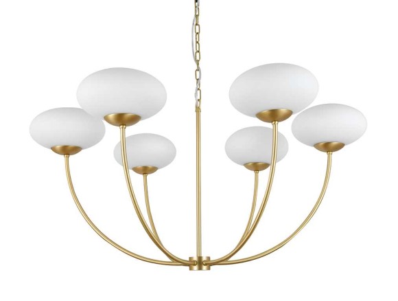 Люстра NEWPORT 3916/С brass