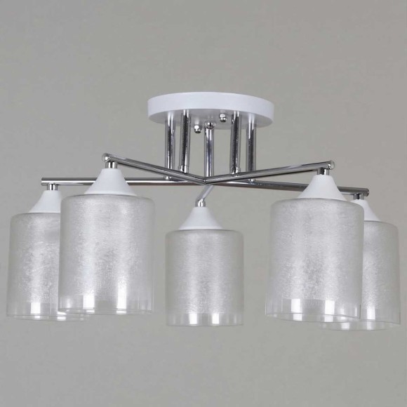 Потолочная люстра Reluce 69160-0.3-05 WH+BK Потолочная люстра Reluce 69160-0.3-05 WH+BK