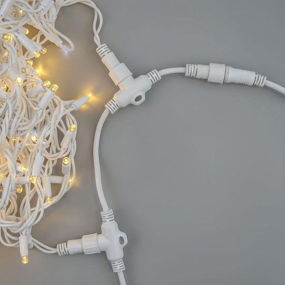 Провод-шина для гирлянд Uniel UCX-F90 T10/2M/WH UL-00013218