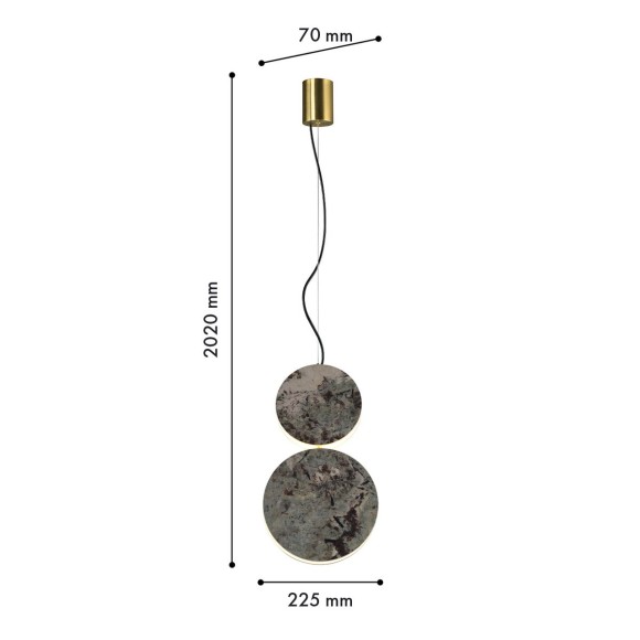 Подвесной светильник Favourite Sten 4447-2P Подвесной светильник Favourite Sten 4447-2P