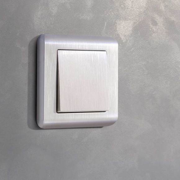 Выключатель Werkel одноклавишный проходной перламутровый рифленый W1112013 4690389160820