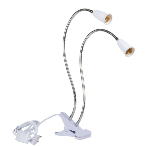 Настольная лампа Uniel ФитоЛето TLI-281 White E27x2 Plant UL-00010305 Настольная лампа Uniel ФитоЛето TLI-281 White E27x2 Plant UL-00010305