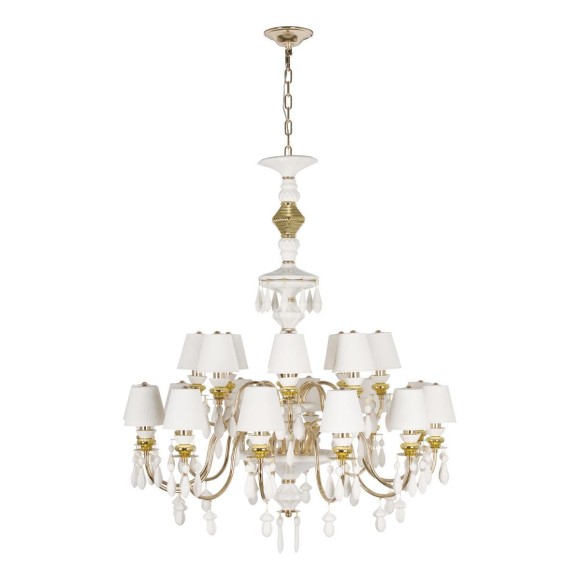 Подвесная люстра Loft IT Grace 10203/12+8 White Подвесная люстра Loft IT Grace 10203/12+8 White