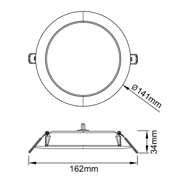 Встраиваемый светильник Mantra EILAT 9296 Встраиваемый светильник Mantra EILAT 9296