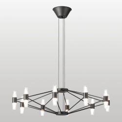 Люстра подвесная Lussole HOPKINS LSP-7408 Люстра подвесная Lussole HOPKINS LSP-7408