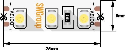 Светодиодная лента SWG 9,6W/m 120Led/m 3528SMD зеленый 5M SWG3120-12-9.6-G-М 009699 Светодиодная лента SWG 9,6W/m 120Led/m 3528SMD зеленый 5M SWG3120-12-9.6-G-М 009699