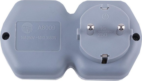 Разветвитель сетевой Stekker 2гн с/з ADP16-12-20 32870 Разветвитель сетевой Stekker 2гн с/з ADP16-12-20 32870