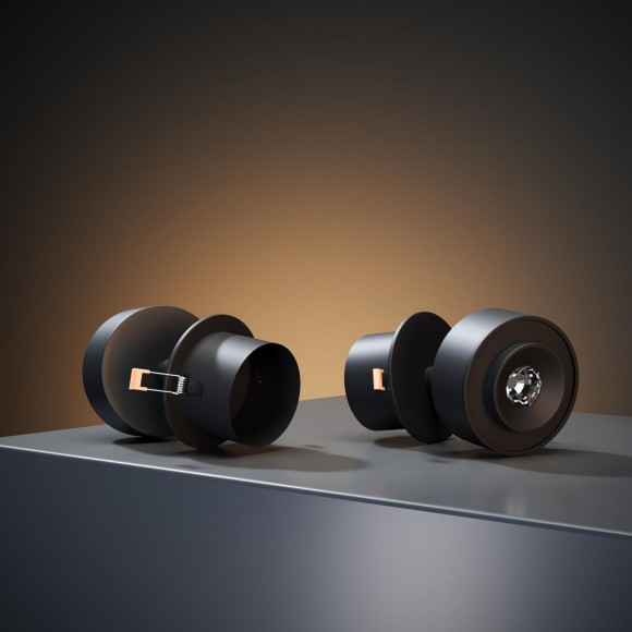 Встраиваемый светодиодный светильник Elektrostandard Only 25089/LED 6W 4000K черный a064253