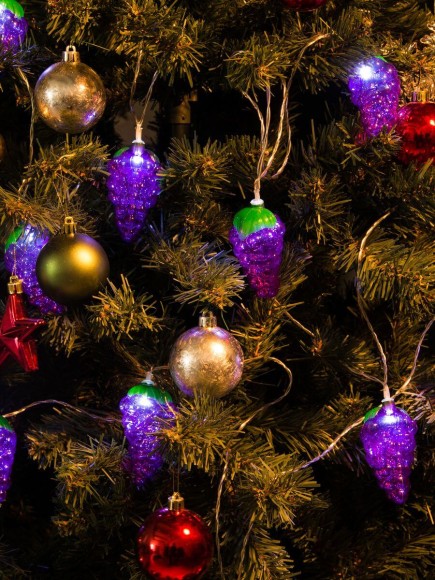 Светодиодная гирлянда Uniel Виноград белый ULD-S0400-010/STB/2AA White IP20 Grapes UL-00003392