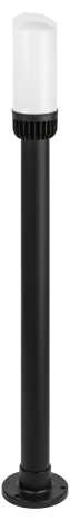 Садово-парковый светильник ЭРА «Поллар» НТУ 01-60-013 напольный черный IP54 Е27 max60Вт h1040мм Б0057492